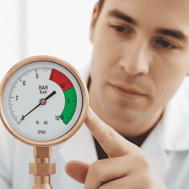 Check system pressure