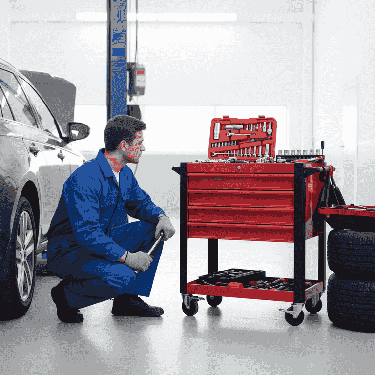 Repeat for all wheels