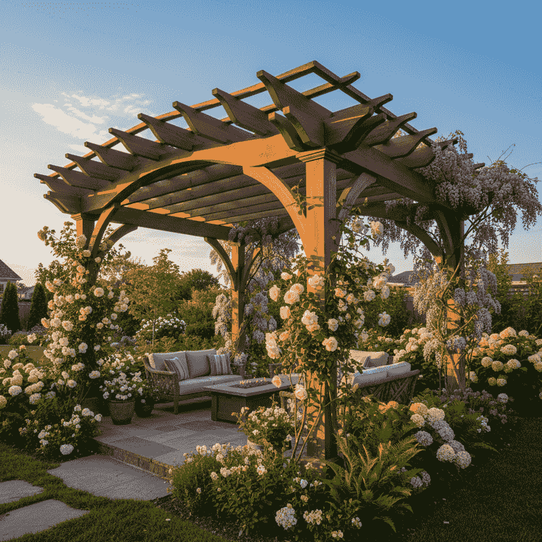 How to Build a Freestanding Pergola