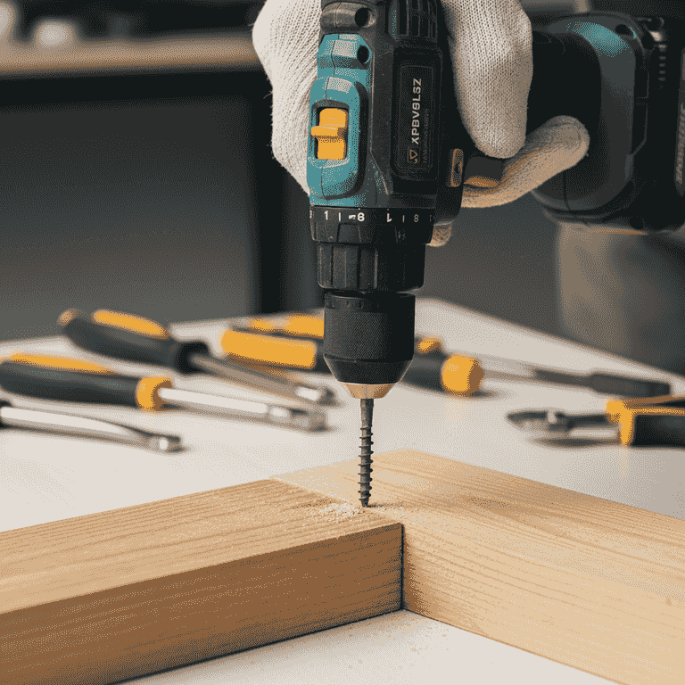 Assemble the frame corners