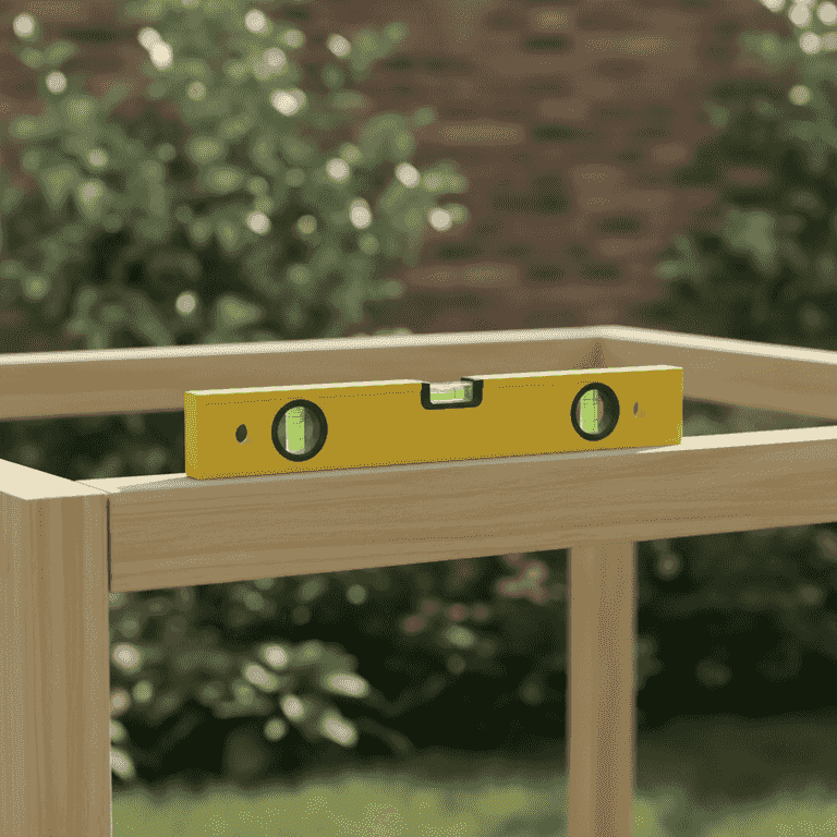 Check for level and square