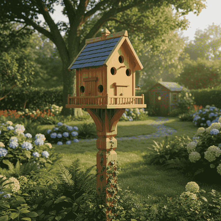 How to Build a Simple Wooden Birdhouse