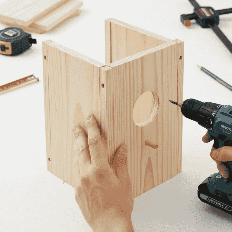 Attach the front and base