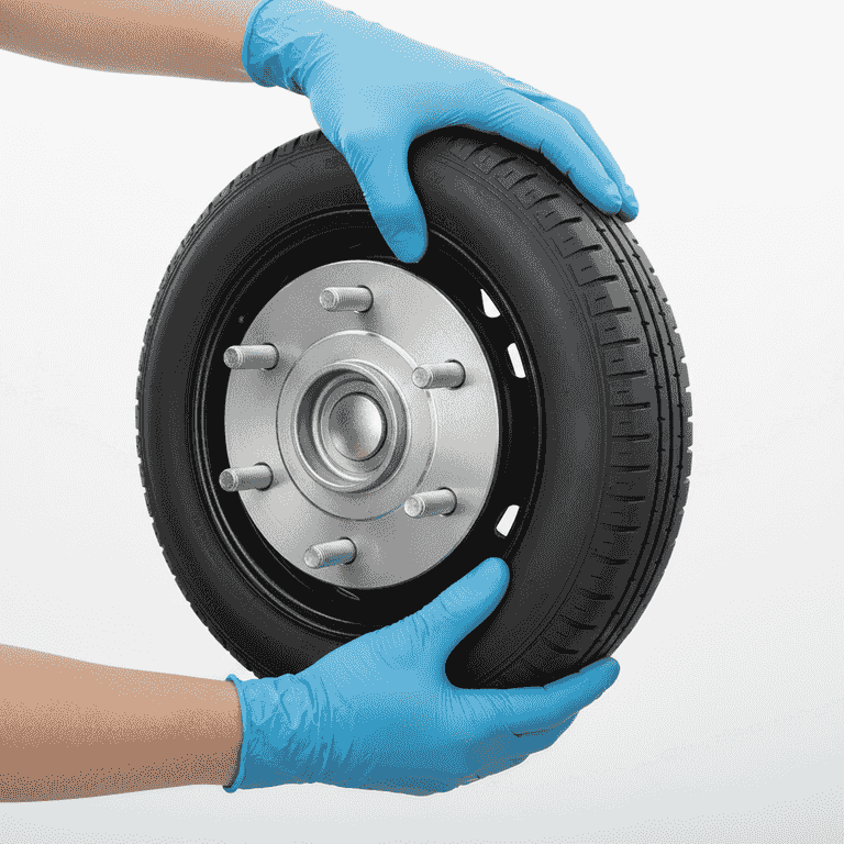 Mount the spare tire