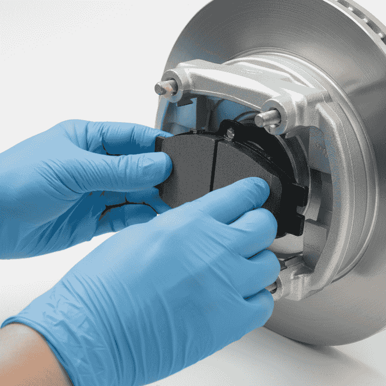 Install new pads and reassemble