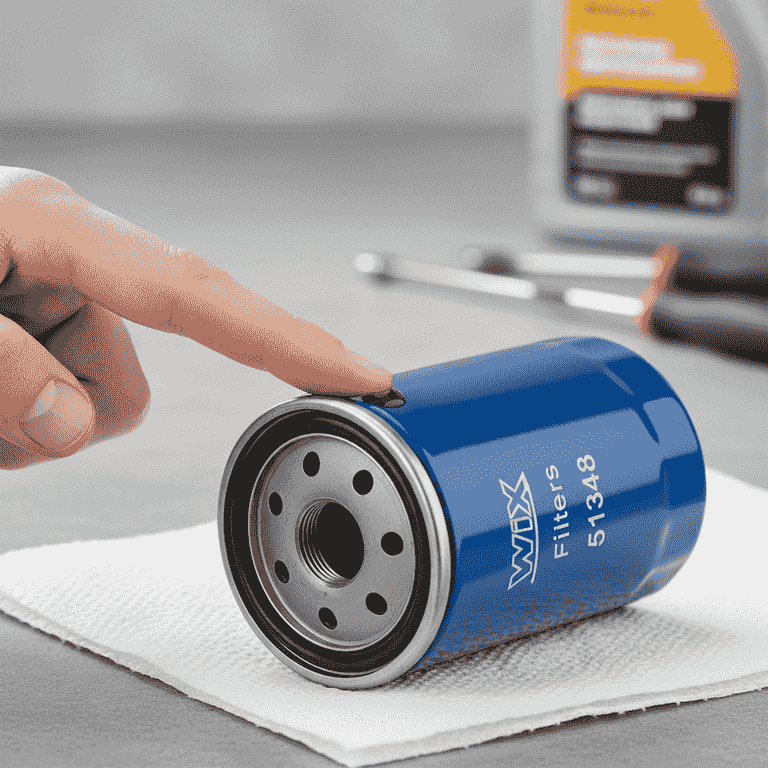 Install the new oil filter