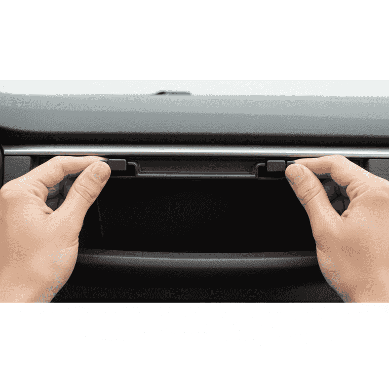 Remove the glove box assembly