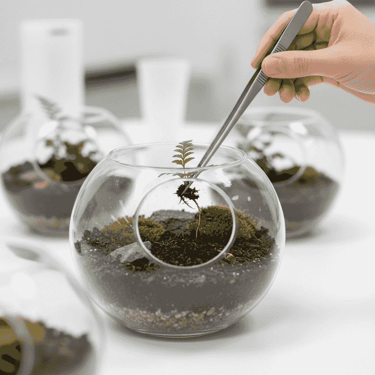 Plant your chosen greenery