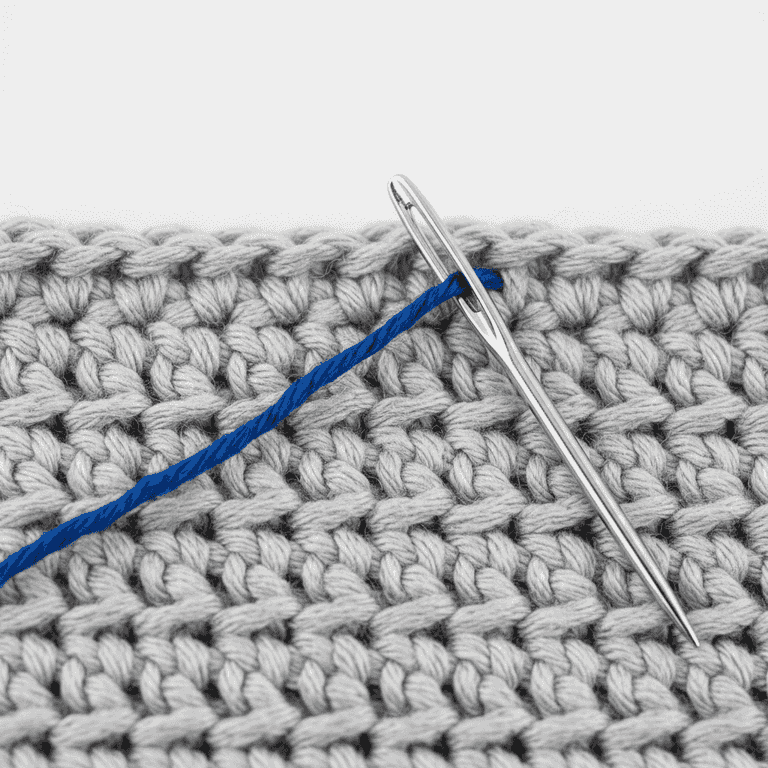 Secure and weave ends