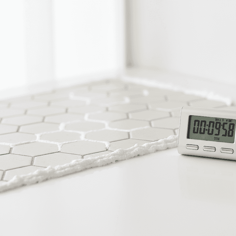 Allow the cleaner to dwell