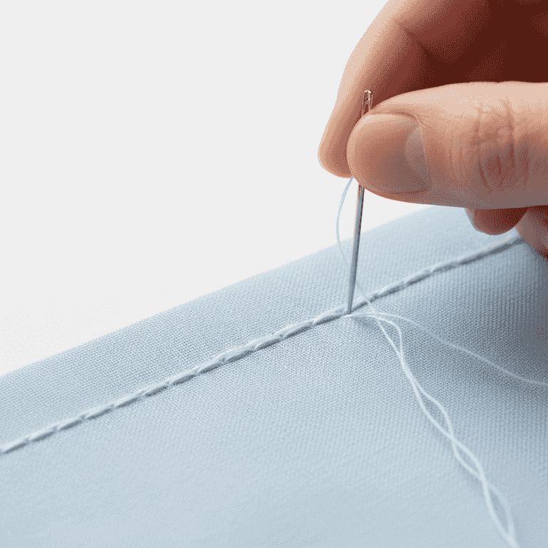 Execute the backstitch