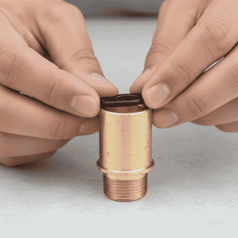 Replace the washer or O-ring