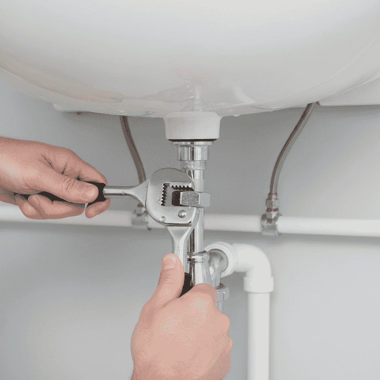 Install the countertop and faucet