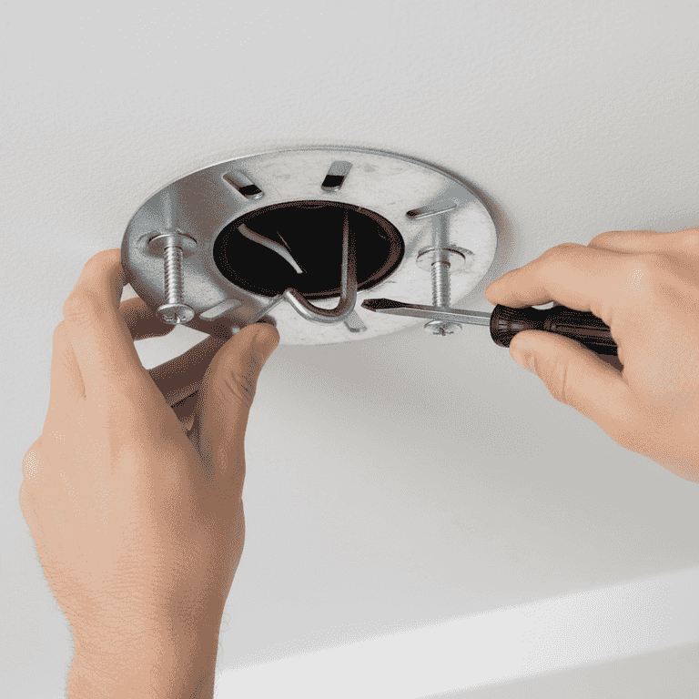 Install the fan mounting bracket