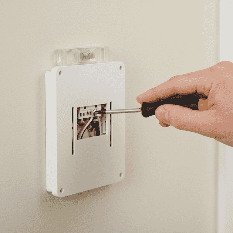 Remove the old base and install the new one