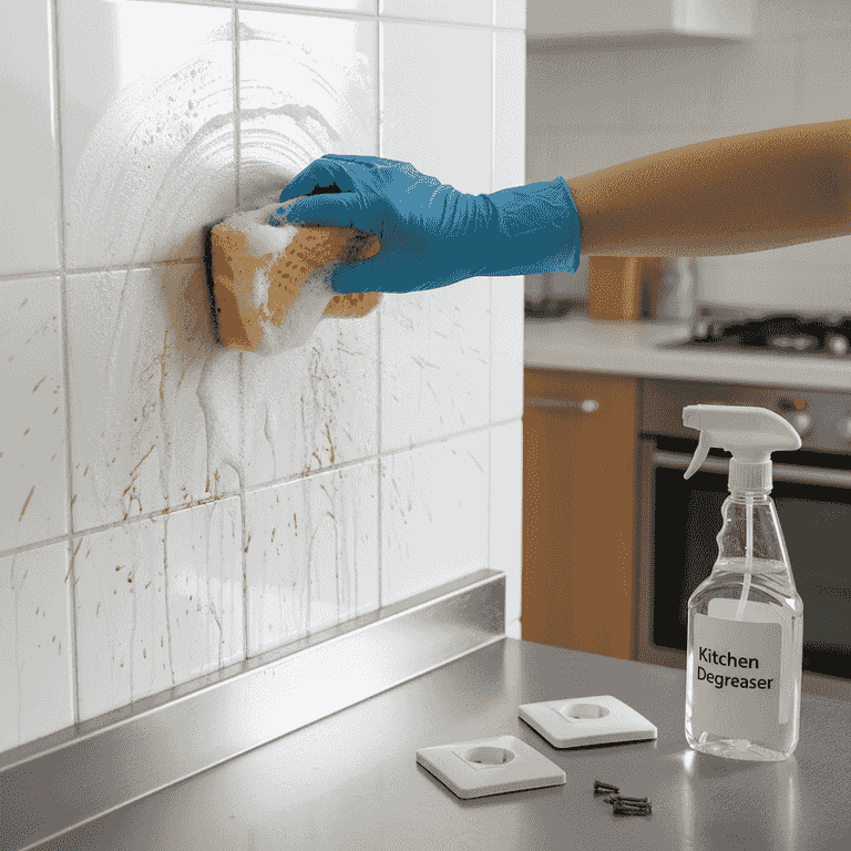 Prepare the wall surface