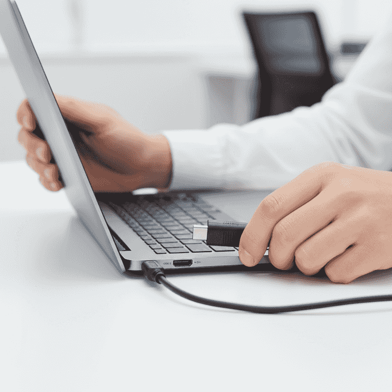 Power down and disconnect