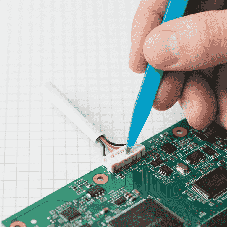 Disconnect the internal battery