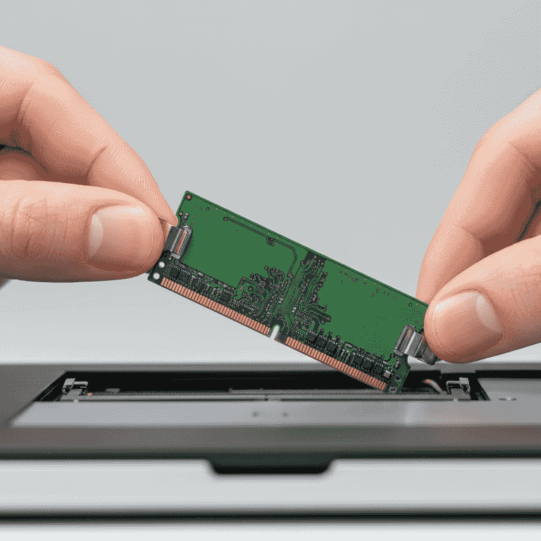 Locate and remove existing RAM