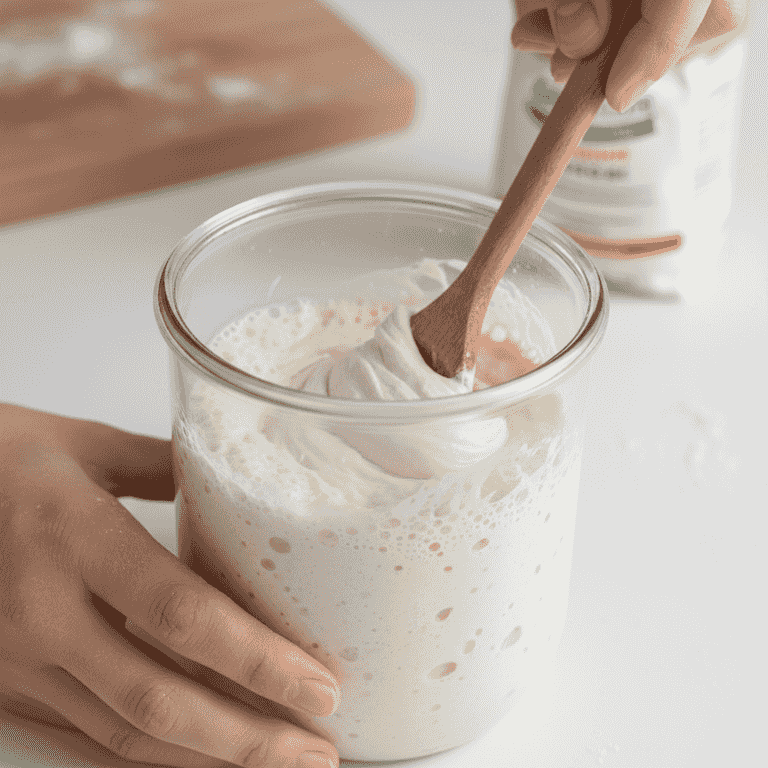 Prepare the active starter