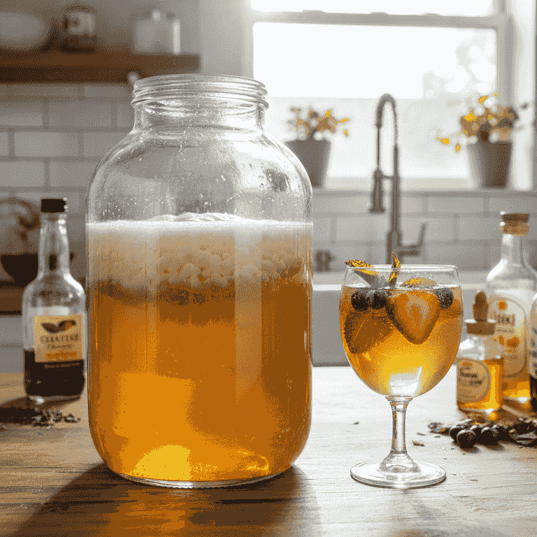 How to Make Homemade Kombucha