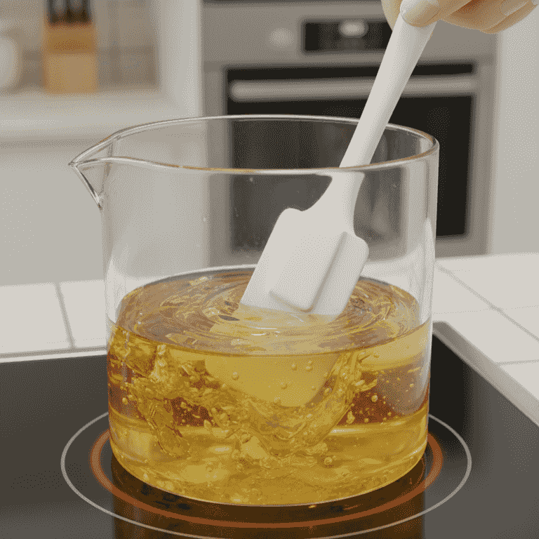 Melt the ingredients