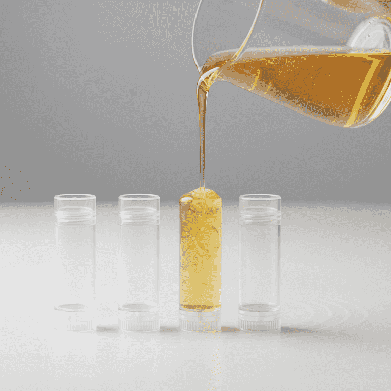 Pour into containers