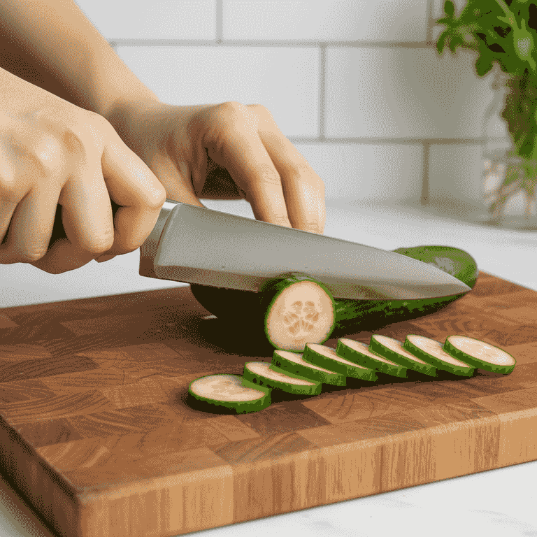 Prepare the vegetables