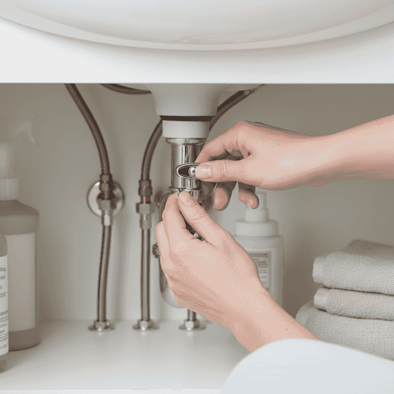 Shut off the water supply