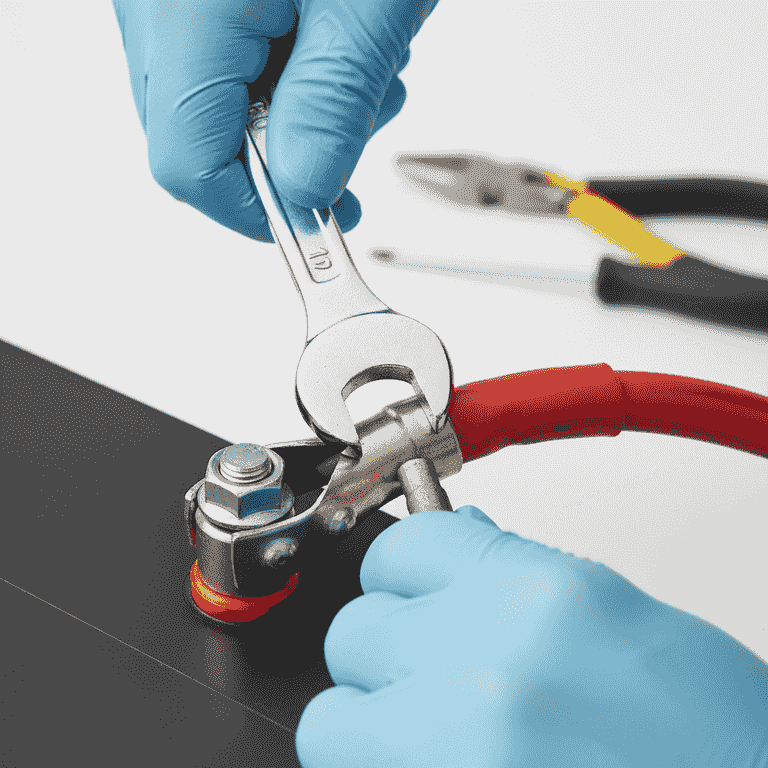 Reconnect the cables