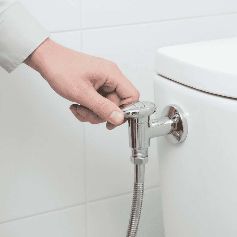 Turn off the water supply