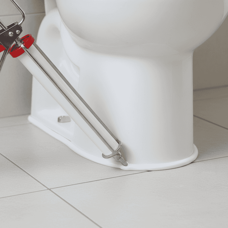 Secure and seal the toilet