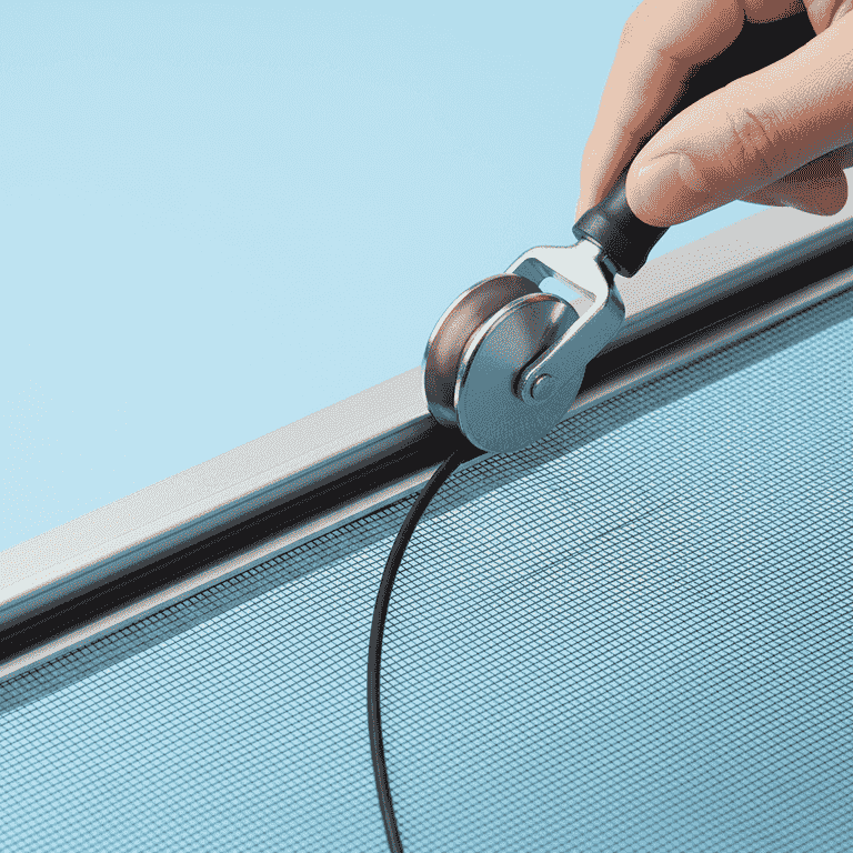 Press the spline into the channel