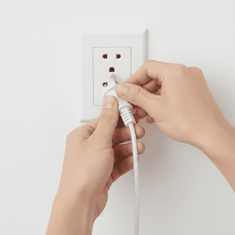 Turn off affected appliances