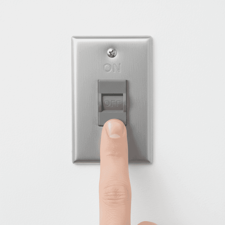 Identify the tripped breaker