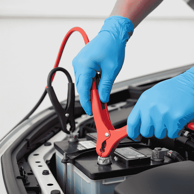 Connect the other positive end