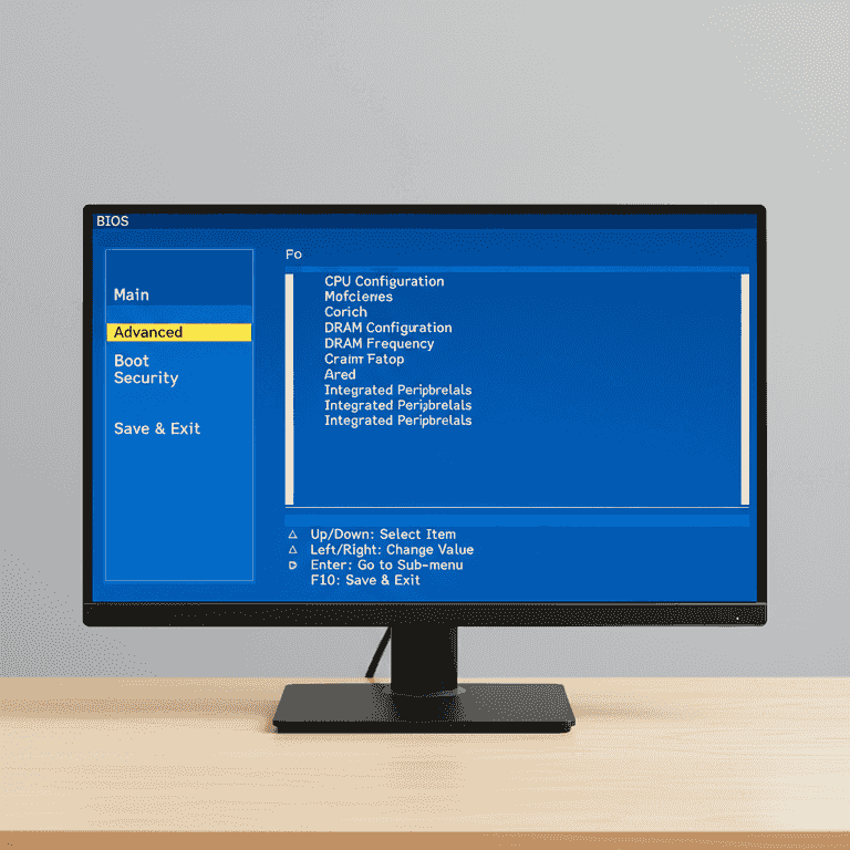 Configure BIOS settings
