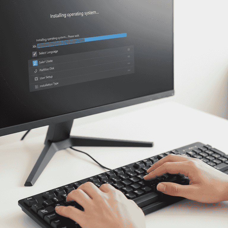 Install the operating system