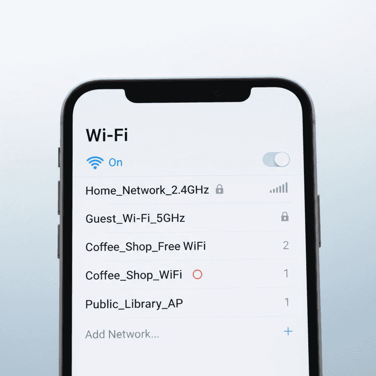 Connect to the default network