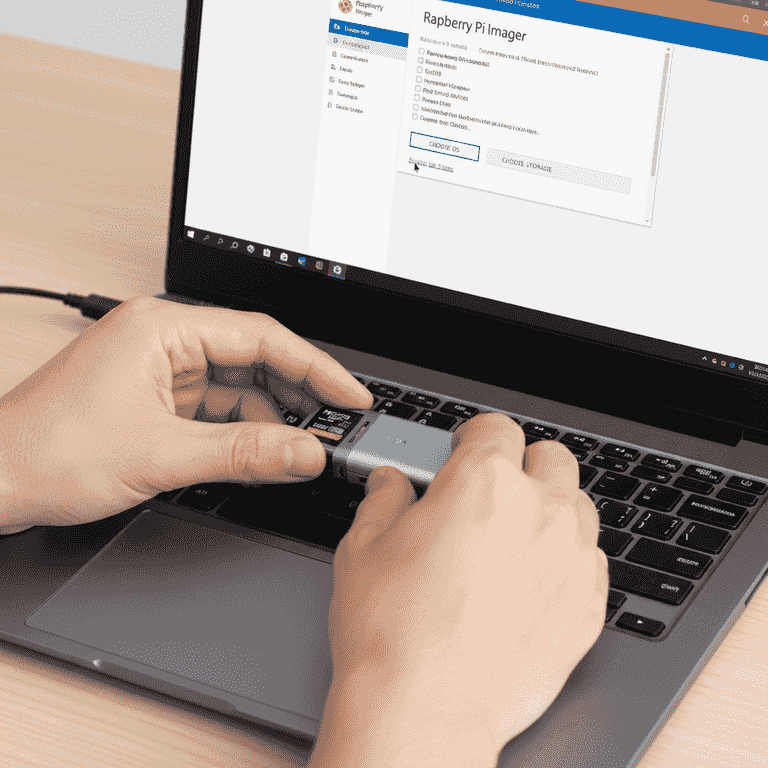 Prepare the MicroSD card