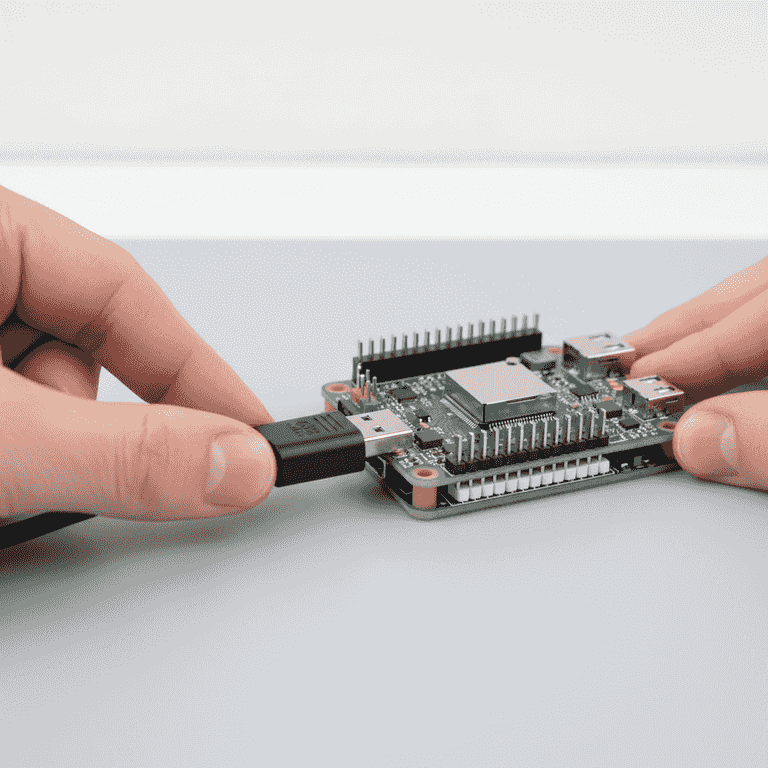 Connect the power supply