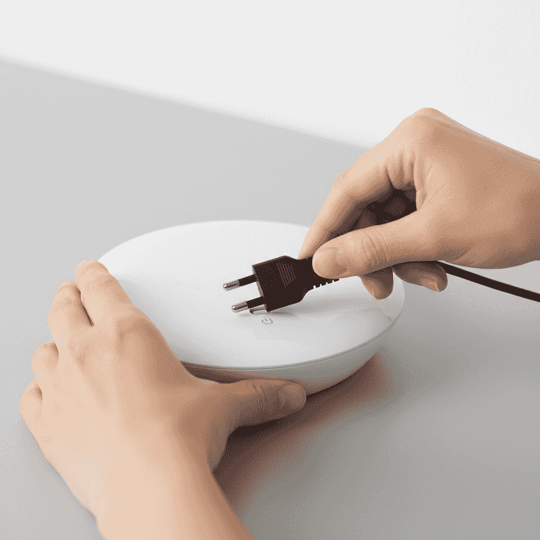 Connect the power supply