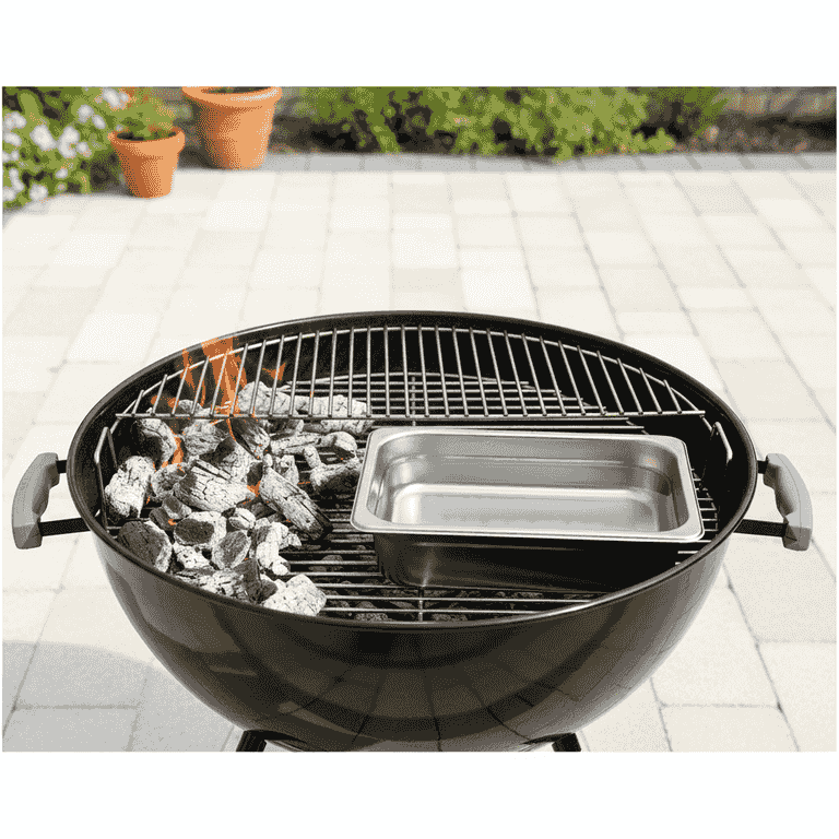 Set up for indirect heat