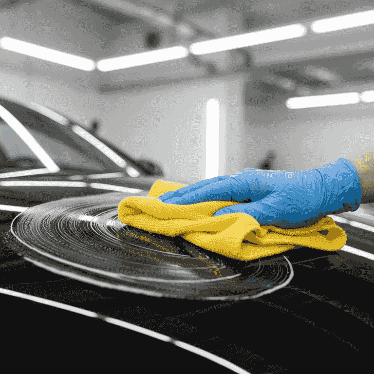 Buff off the residue